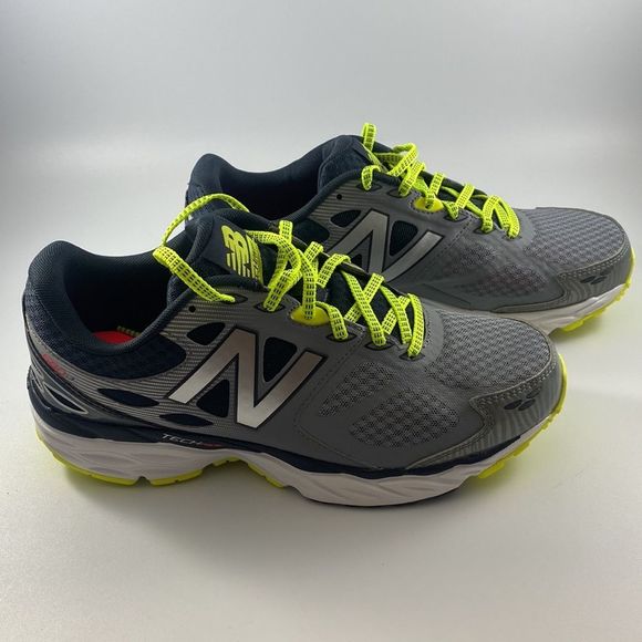 New Balance Blue and Yellow Athletic Shoes - Picture 5 of 7
